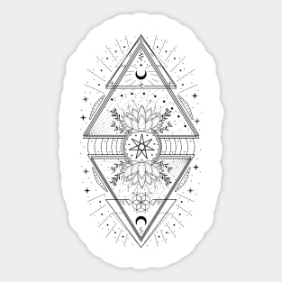 Faery Star | Setogram | Pagan Symbol Sticker